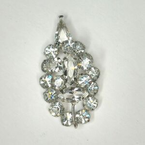 Vintage Silver Crystal pendant